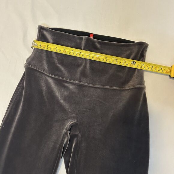 Spanx Velvet Leggings High Waisted Gray - Size XL - Picture 5 of 11